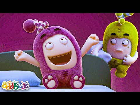 Maybe this Sleepover was a Bad Idea 😒🛏️ | BEST OF NEWT 💗 | ODDBODS | Funny Cartoons for Kids