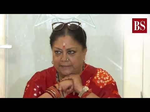 WATCH | BJP leader Vasundhara Raje Scindia's take on party's lead in Rajasthan