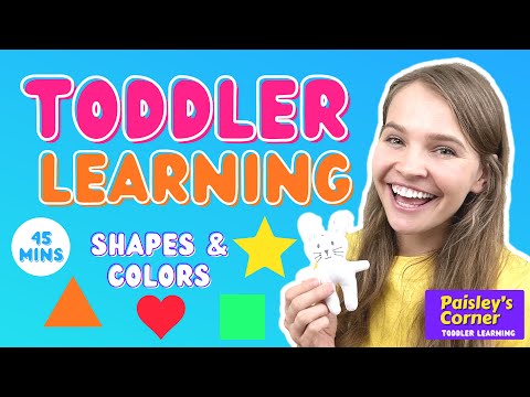 Toddler Learning Video - Learn Shapes and Colors for Toddlers | Learn Shapes for Kids | Kids Videos