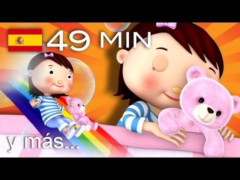 Canciones para dormir | Y muchas m&aacute;s canciones infantiles | &iexcl;49 min de LittleBabyBum!