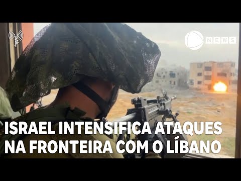 Israel intensifica ataques na fronteira com o L&iacute;bano