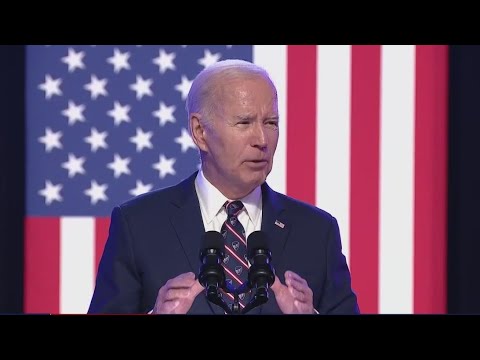 President Biden warns of possible second Trump term in campaign speech