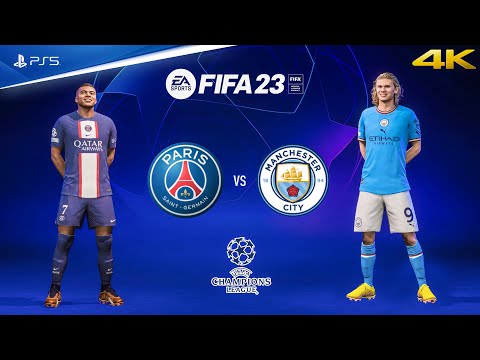 FIFA 23 - PSG vs Man City - UEFA Champions League Final Match | PS5&amp;trade; Gameplay [4K60]