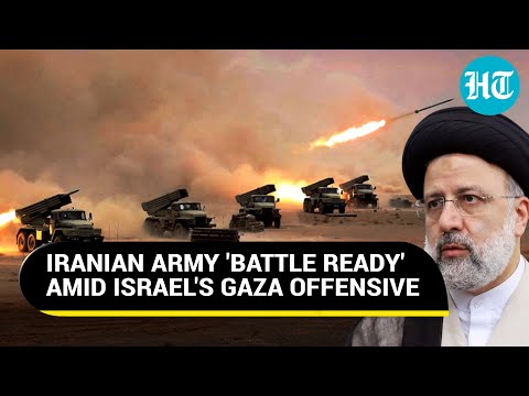 Iranian Military In Action As Israel Launches Ground &amp; Air Attack On Gaza Strip | Watch