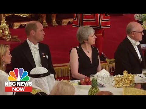 President Donald Trump Speaks At Buckingham Palace During UK State Visit | NBC News Now