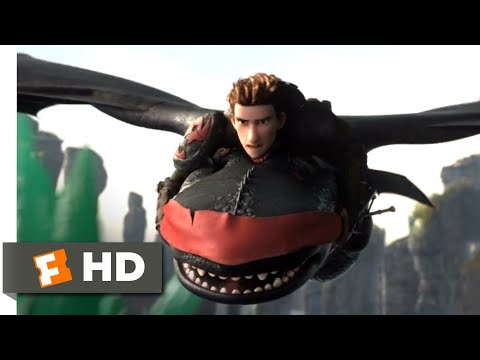 How to Train Your Dragon 2 - Rescuing Toothless Scene | Fandango Family