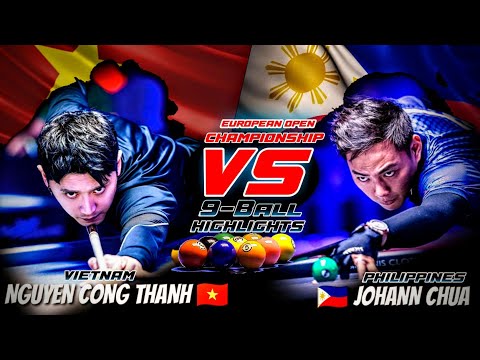 Johann Chua vs Nguyen Cong Thanh | European open championship 2023 Highlights - Pinoy Commentary