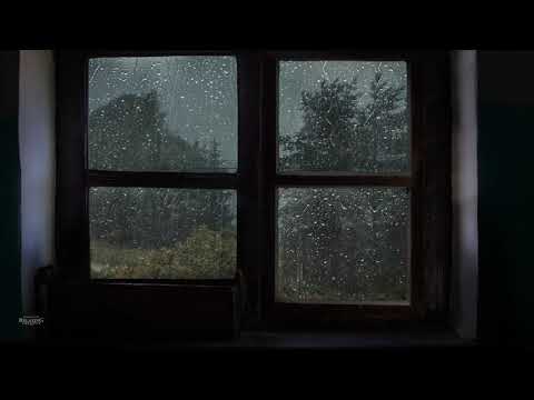 Cozy Window Rain &amp; Thunder | Be Asleep in 10 min | Heavy Rain for Sleep, Study and Relaxation