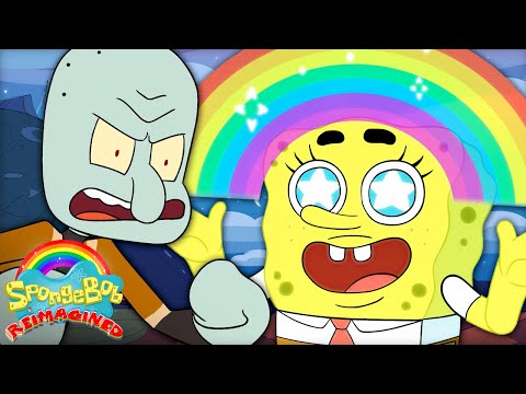 If SpongeBob Was a Sci-Fi Adventure Series! 📦 | &quot;Idiot Box&quot; | SpongeBob: Reimagined