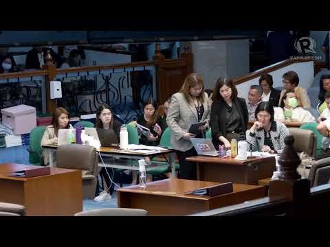 Senate hearing on OVP, DepEd's proposed 2024 budget