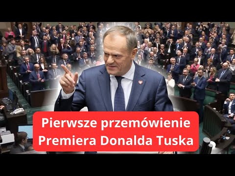 Donald Tusk: pierwsze przem&oacute;wienie po wyborze na Premiera