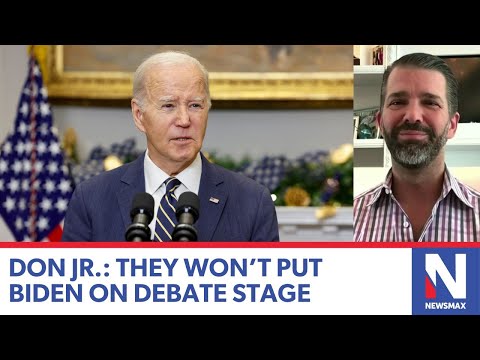 Donald Trump Jr.: Trump would gladly debate Joe Biden