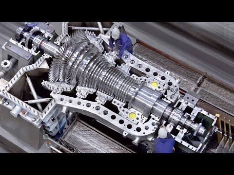 How To Make $20 Million Energy Turbines. Large Electrical Generator Building Process