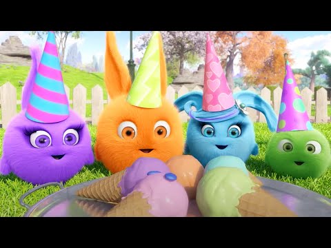 SUNNY BUNNIES - ICE CREAM PARTY | SEASON 2 HITS | Cartoons for Kids