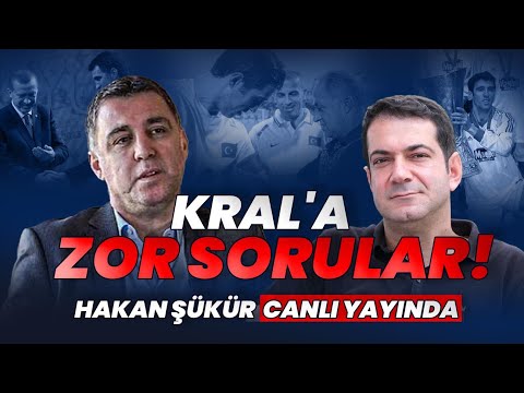 Kral'a zor sorular... Hakan Ş&uuml;k&uuml;r A&ccedil;ık Y&uuml;reklilikle Anlattı