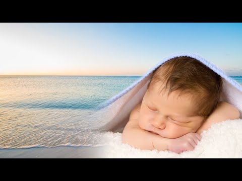 Put your child to sleep in a few minutes - Calming sound of the sea for children 🌊