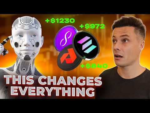 AI EXPLOSION 2024 Will See Crazy Wealth Generation In Crypto!