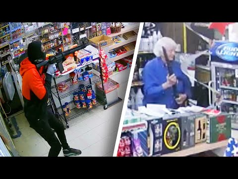 Liquor Store Owner Shoots Armed Robber With Shotgun