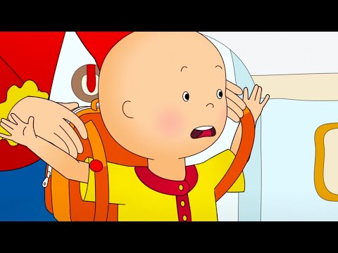 Caillou's School Morning | Caillou Cartoon