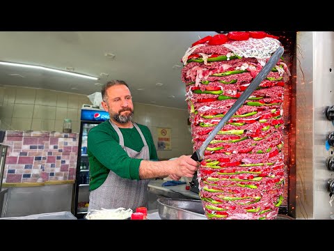 This Is The Most Famous Doner In All Of Istanbul! All Tourists Come Here!