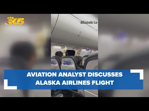 What caused a panel to blow off of an Alaska Airlines jet? Aviation analyst weighs in