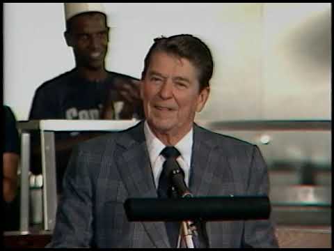 President Reagan's Trip to Cenikor Foundation in Houston Texas on April 29, 1983