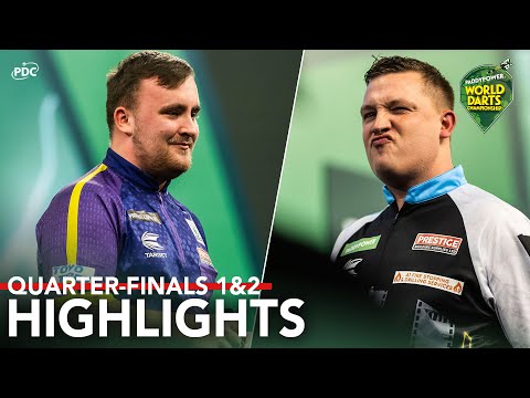 THE GREATEST COMEBACK?! Quarter-Finals 1&amp;2 Highlights - 2023/24 Paddy Power World Darts Championship