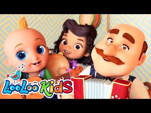 Musical Instruments and Break the Pinata | more Kids Songs and Children Music Lyrics | LooLoo Kids