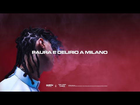 Ghali - Paura E Delirio A Milano (feat. Tony Effe, Dylan, Side Baby) [Lyric Video]