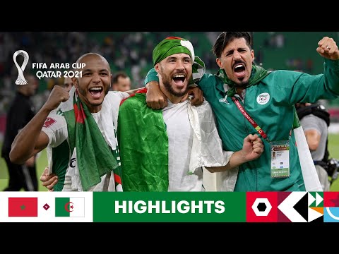 Morocco v Algeria | FIFA Arab Cup Qatar 2021 | Match Highlights