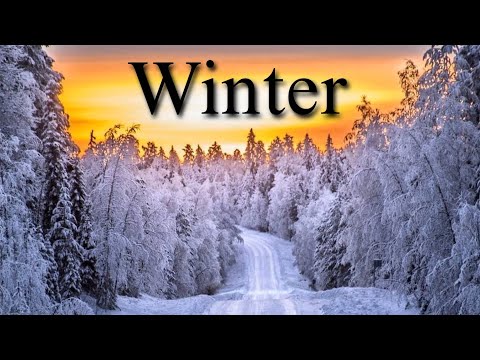 ❄️🌨️Wonderful WINTER scenes and soothing MUSIC for relaxation ❄️