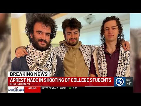 BREAKING: Burlington, VT police arrest suspect who shot Palestinian students