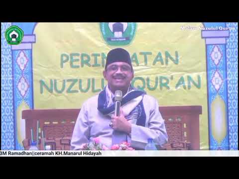 ceramah malam nuzulul quran kh manarul hidayah di mushola robbani