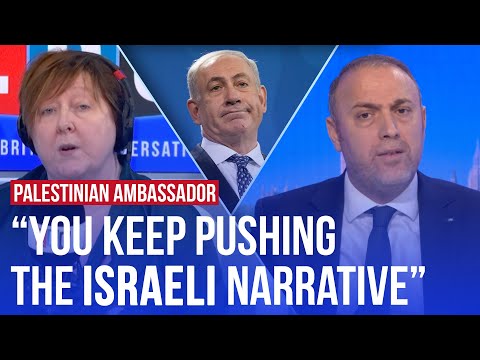 Husam Zomlot debates Shelagh Fogarty over mainstream media Gaza war coverage | LBC