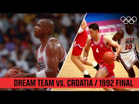 ?? USA vs. ?? Croatia - ? Basketball Final Barcelona 1992