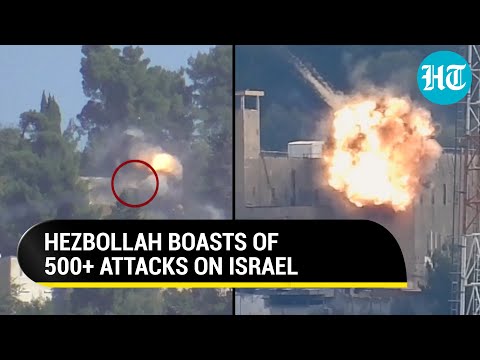 Hezbollah's 509 Strikes On Israel: Drones, Missiles, Artillery Fire From Lebanon | Details