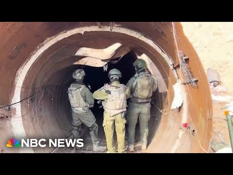 Preview: NBC News gets first-hand look inside the &lsquo;largest Hamas tunnel&rsquo; discovered by IDF