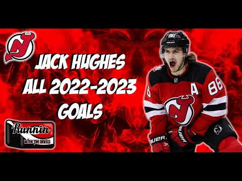 NJ Devils Jack Hughes 2022-2023 ALL GOALS Including Playoffs