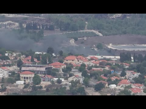 Breaking news: Lebanon rocket attack leaves Israeli civilians wounded, smoke fills the air | News9