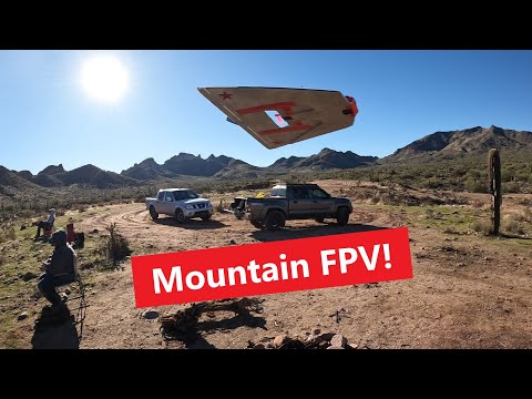 Flying in the Arizona Mountains FPV