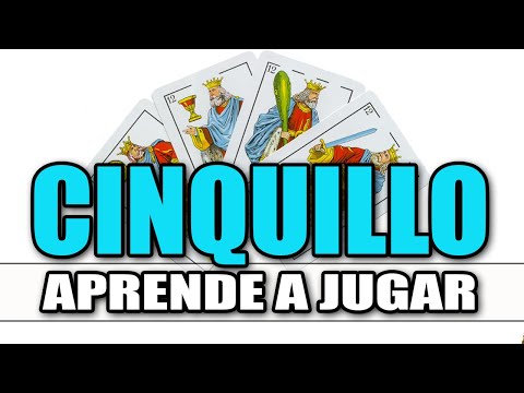 CINQUILLO - C&oacute;mo se juega - Tutorial - Juego de cartas - Baraja espa&ntilde;ola