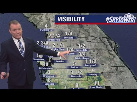 New Year's Day forecast for Tampa Bay Area