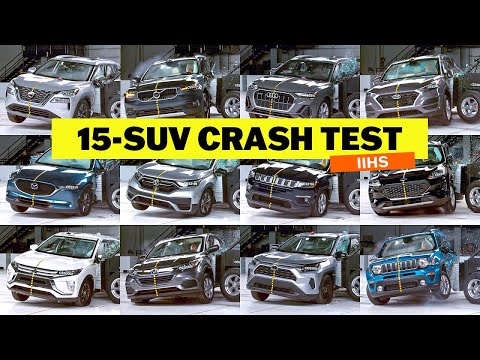 15 Small SUVs Crash Test &ndash; Side Impact Comparison