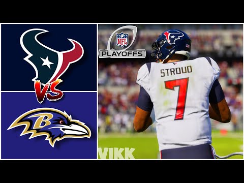 Texans vs Ravens Divisional Simulation (Madden 24 Exhibition)