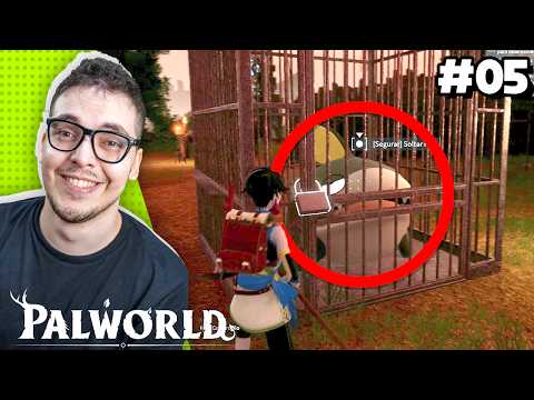 PALWORLD (ep.5) - O Pal T&aacute; Preso! Devo Soltar o Pal?