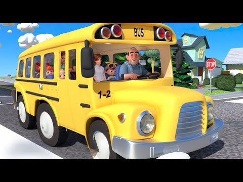 Wheels on the Bus  CoComelon Nursery Rhymes &amp; Kids Songs 