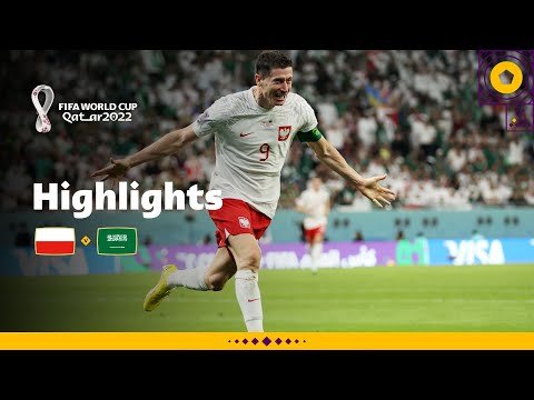 Lewandowski gets his goal! | Poland v Saudi Arabia | FIFA World Cup Qatar 2022