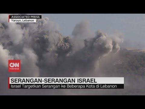 Serangan Israel Targetkan Kota-kota di Lebanon, Banyak Korban Sipil