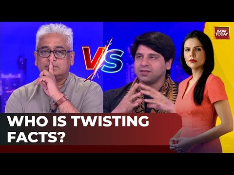 Rajdeep Sardesai &amp; BJP's Shehzad Poonawalla Get Into A Heated Debate Regarding Special Parl Session