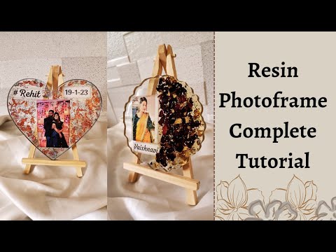 Resin Photoframe 🌻| Complete Tutorial 🤍